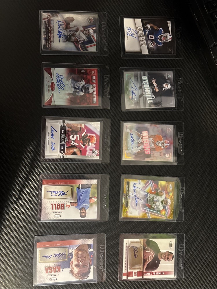 NFL Autographed Trading Card Lot - Best Offer Deals  
