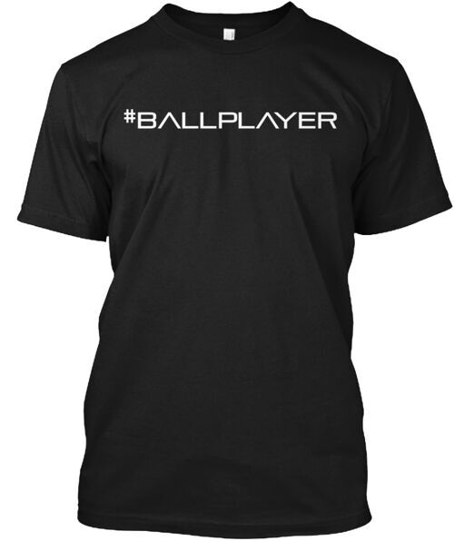 Ballplayer T-Shirt Made in the USA Size S to 5XL
