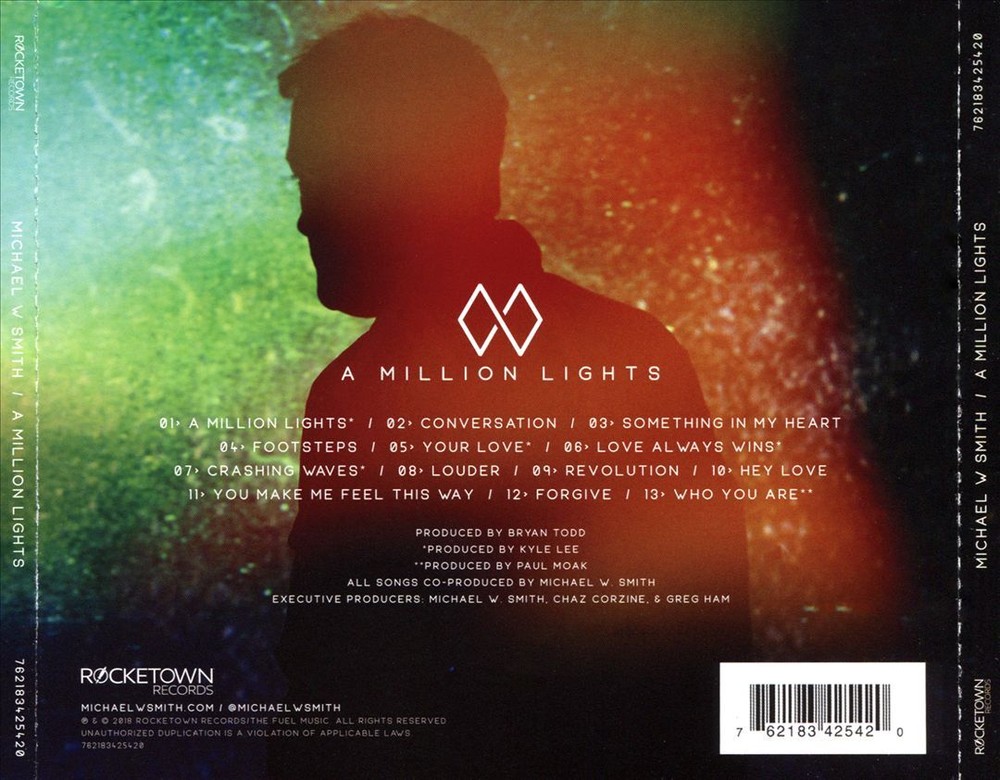 MICHAEL W. SMITH MILLION LIGHTS NEW CD
