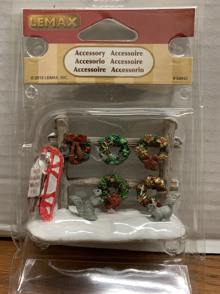 Lemax Christmas Village Wreaths on Sale with Free Shipping #54942-image