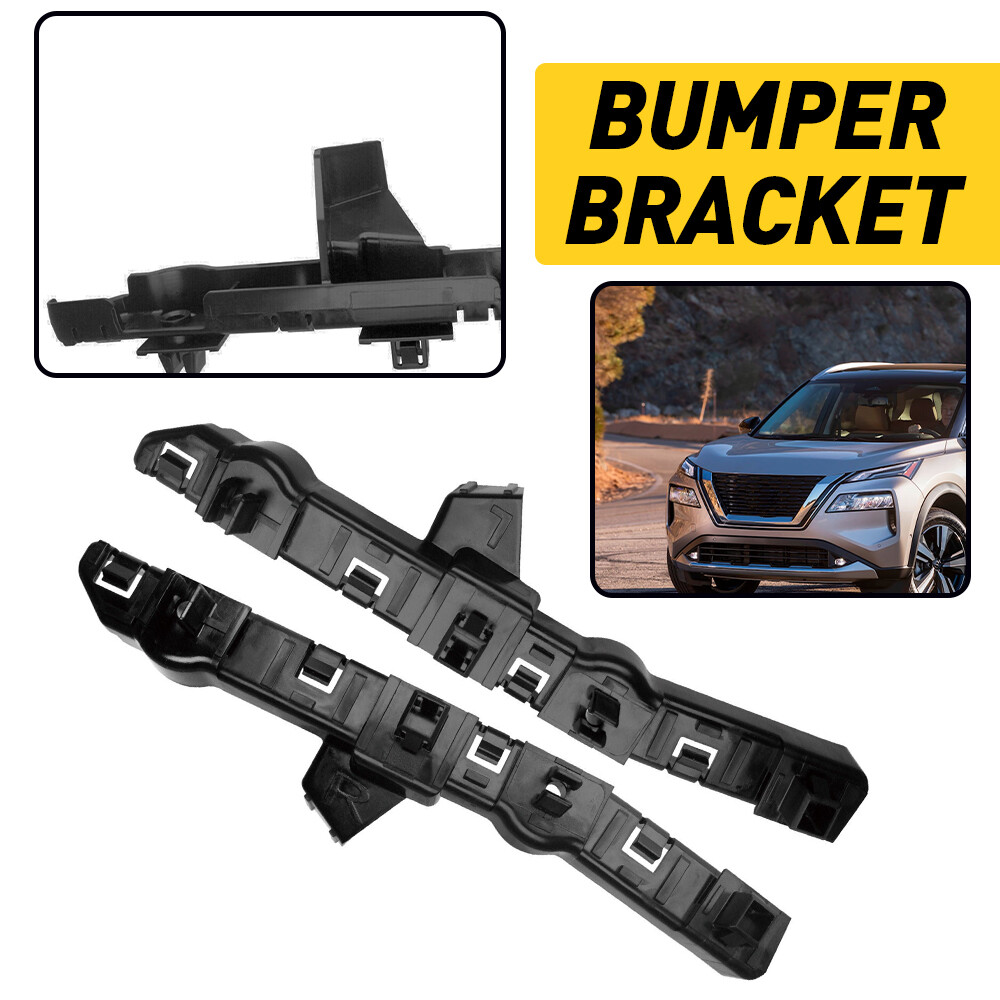 2017-2019 Nissan Rogue Sport Front Bumper Bracket Retainer Support Pair