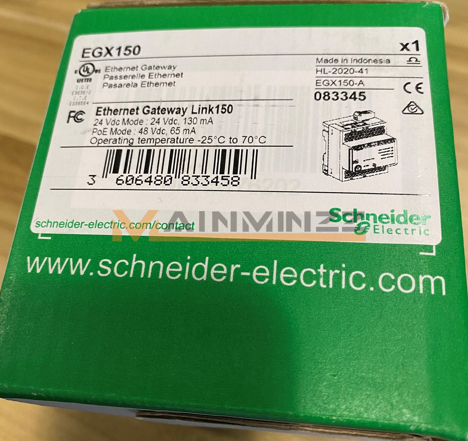 1PC Electric EGX150 Ethernet Gateway 2 Ethernetport 24VDC