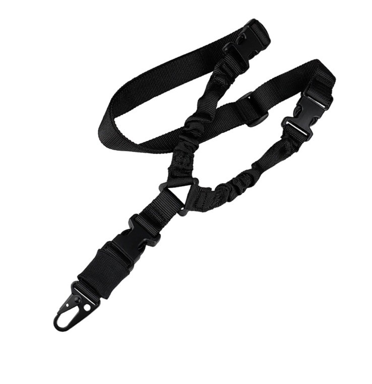 Tactical Bungee Rifle Sling with QD Buckle for Quick Adjust