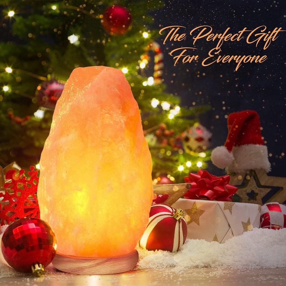 5-7 lb Himalayan Salt Lamp with Adjustable Dimmer Switch