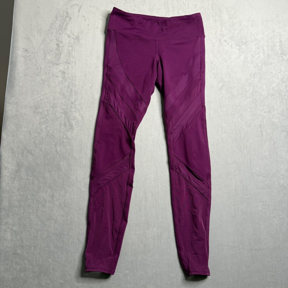 Alo Yoga Womens S Purple Epic Lift Sculpt Contoured Workout Leggings