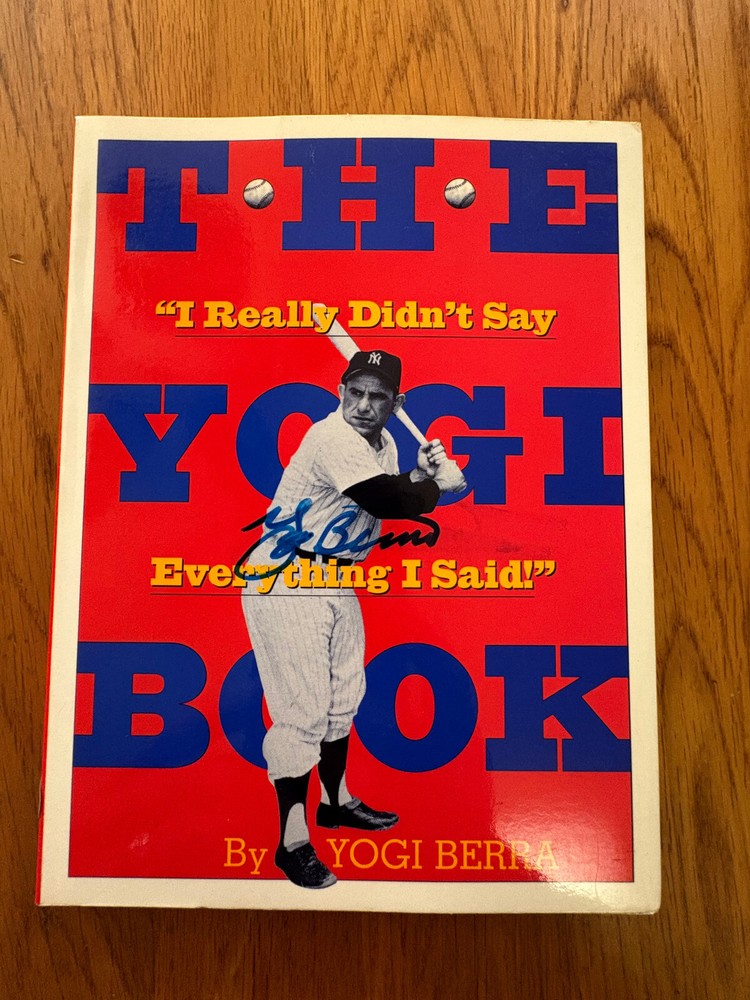 YOGI BERRA AUTOGRAPHED 