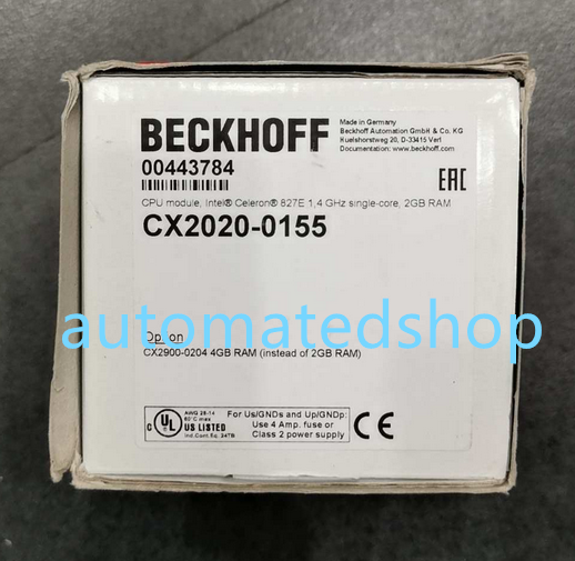 Beckhoff CX2020-0115 Via DHL or FedEx