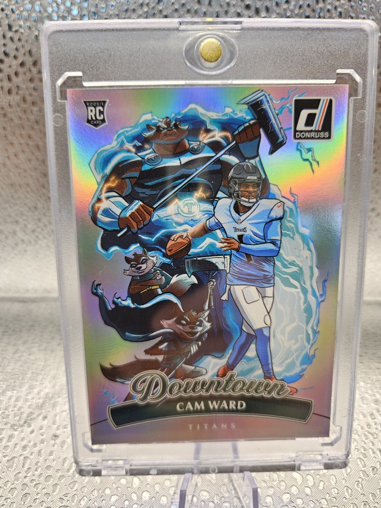 2025 Panini Donruss - Downtown Cam Ward #12 (RC)