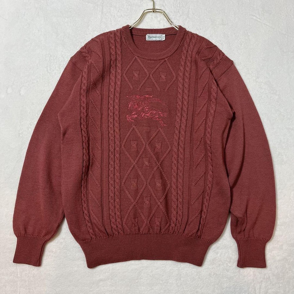 Burberry knit sweater Men's Fashion from Japan
