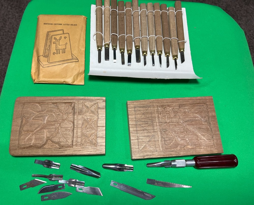 Hand Wood Chisel Set Carving Kit 12 Piece Professional Beginners Woodworking