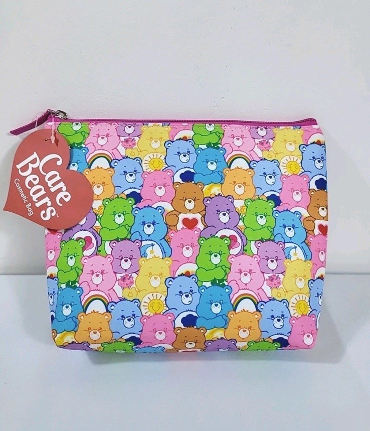 🐻NWT Care Bear Themed Cosmetic Bag