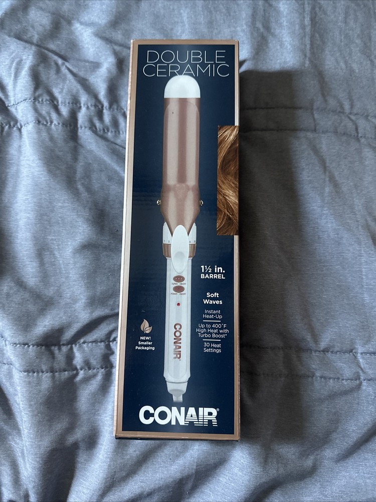 Conair 1.5 inch ceramic soft wave curling iron  -image