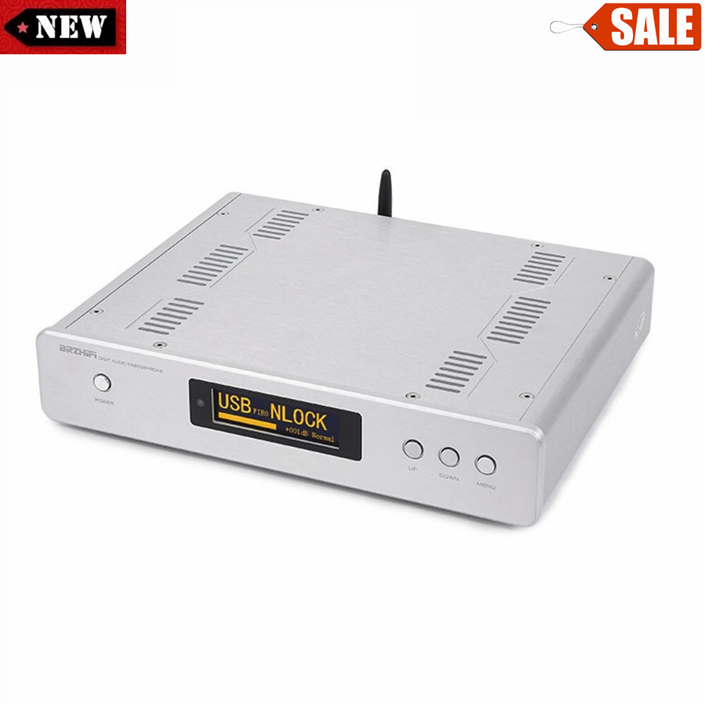 BRZHIFI DC300 Dual Core ES9039PRO HiFi Audio Decoder 8xOPA1612 Digital to Analog
