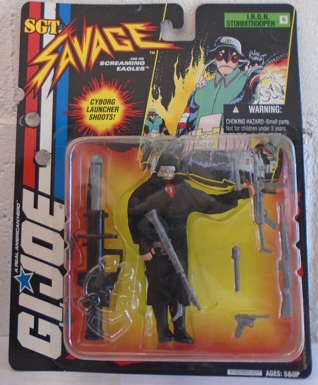G.I. Joe Sgt Savage Screaming Eagles Iron Stormtrooper Hasbro MOC Collectible