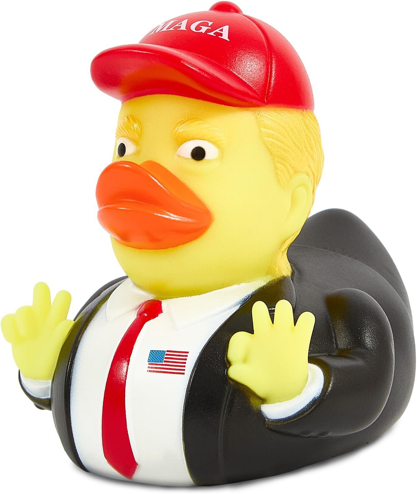 Baby Bath Toy Rubber Ducks, Squeak Ducking Funny Duckies Toy for Children Kids B