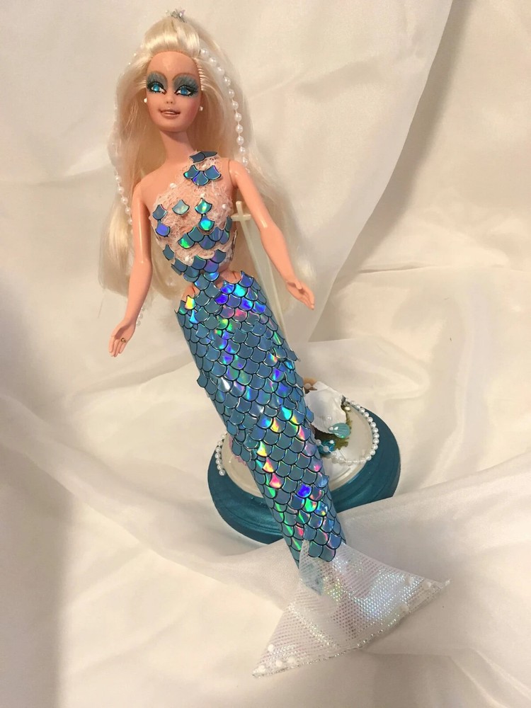 Barbie doll Artist Repaint Mermaid, OOAK