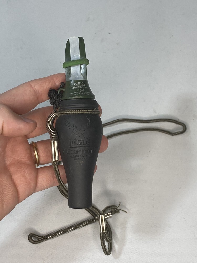 Primos Hunting Elk Call Hyper LIP Double with Tone Converter PS934