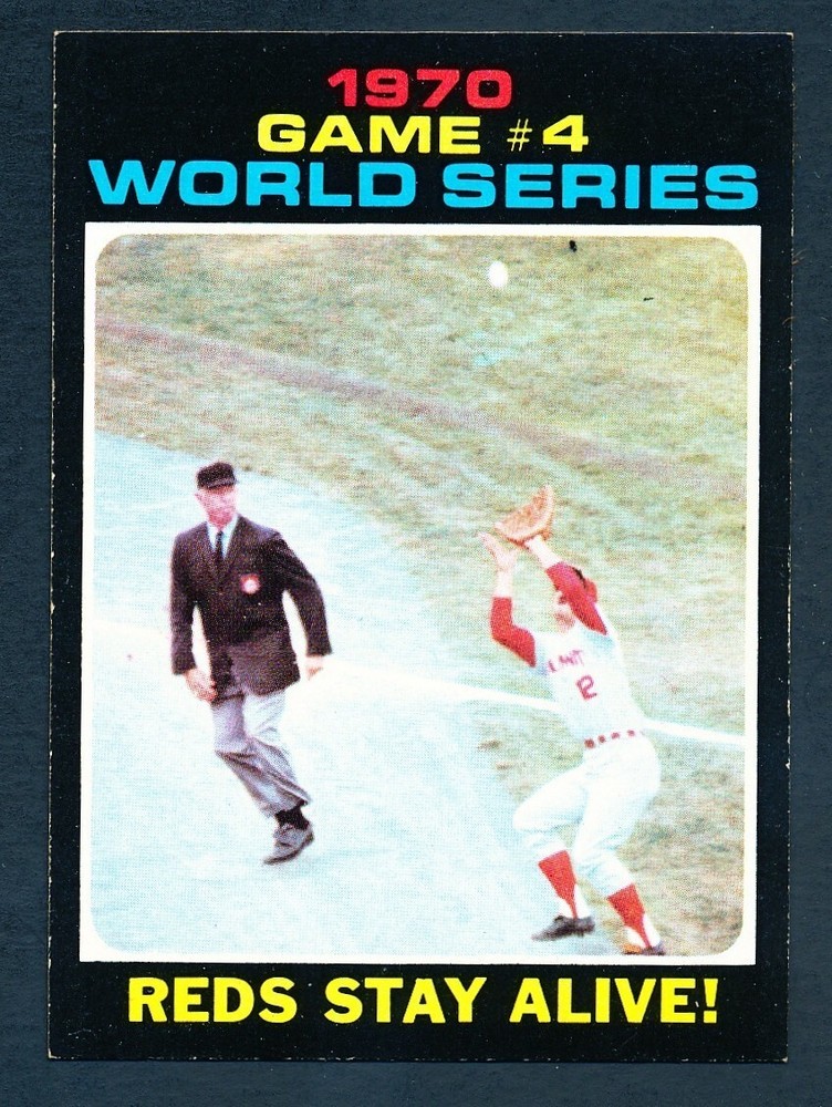1971 Topps Baseball #330 World Series Game 4 NM-MT Condition