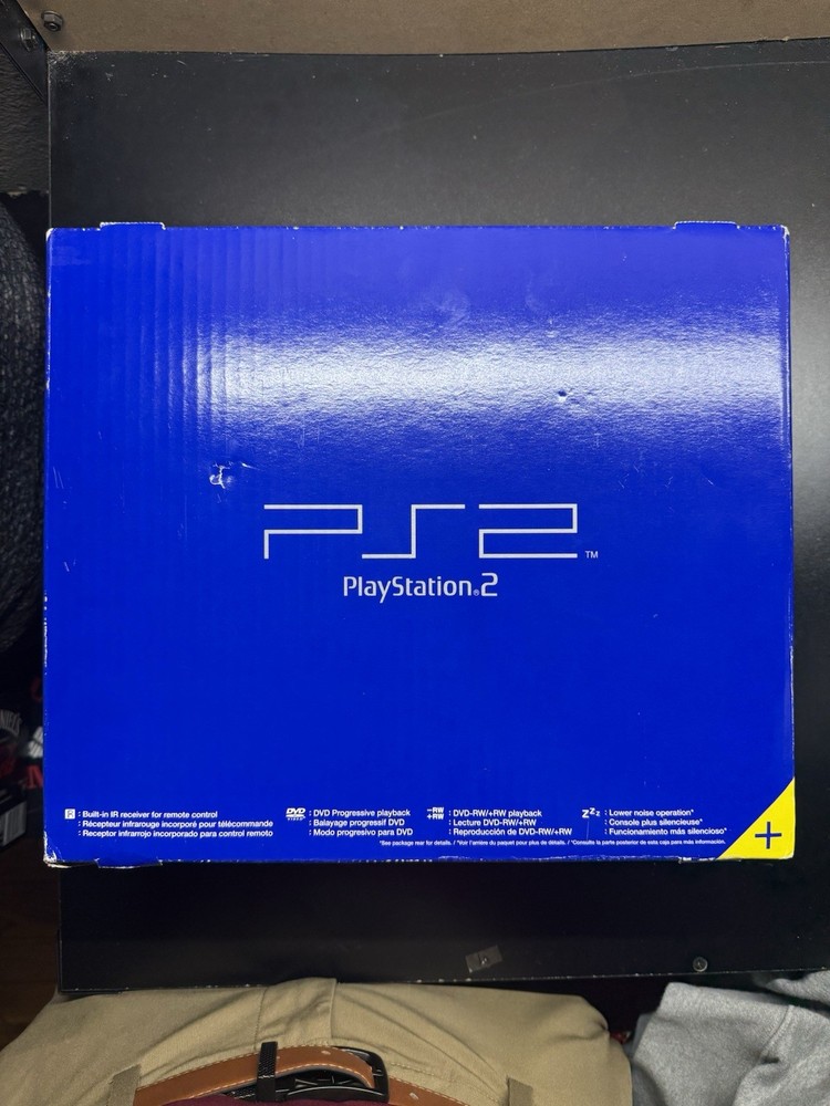 Sony PlayStation 2 Console - Black (SCPH-39001)