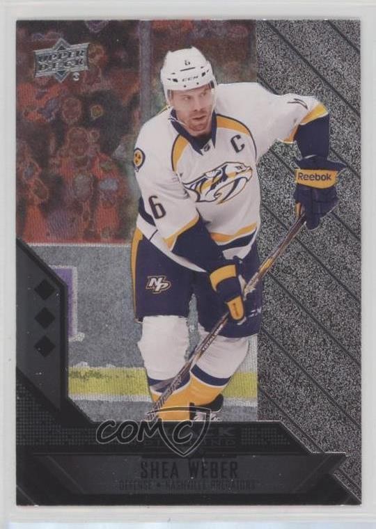 2014-15 Upper Deck Black Diamond Shea Weber #162 Hockey HOF Card