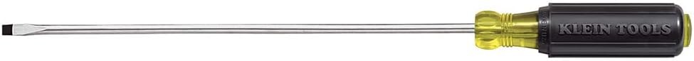 Klein Tools 608-10 1/8-Inch Cabinet Tip Mini Screwdriver with 10-Inch Shank