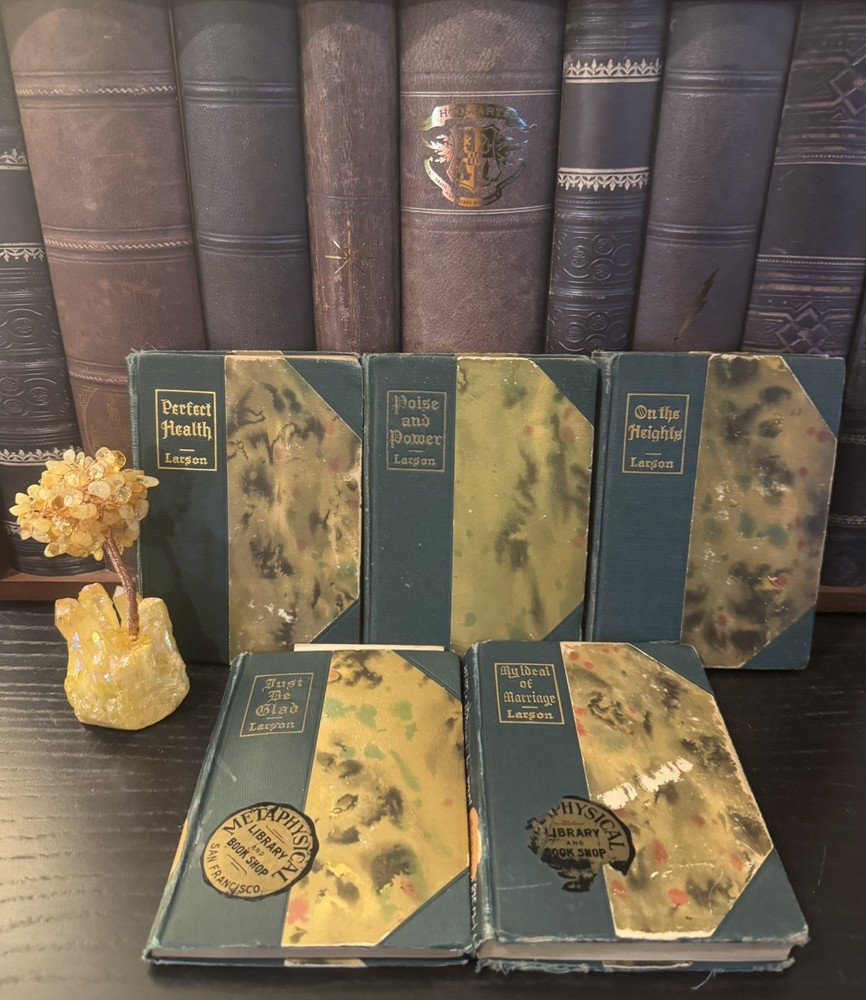 Lot of 5 Christian D. Larson Antique Books | Metaphysical New Thought Collection