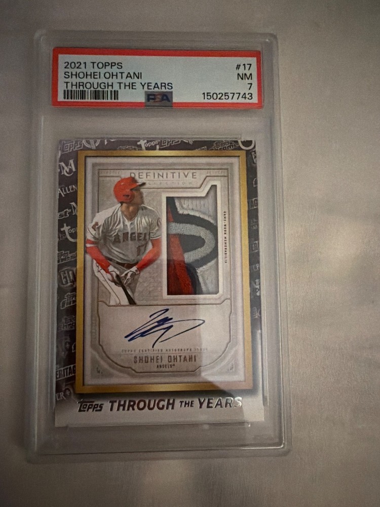 2021 Topps - Topps Through the Years Facsimile Reprints Shohei Ohtani #TTY-17