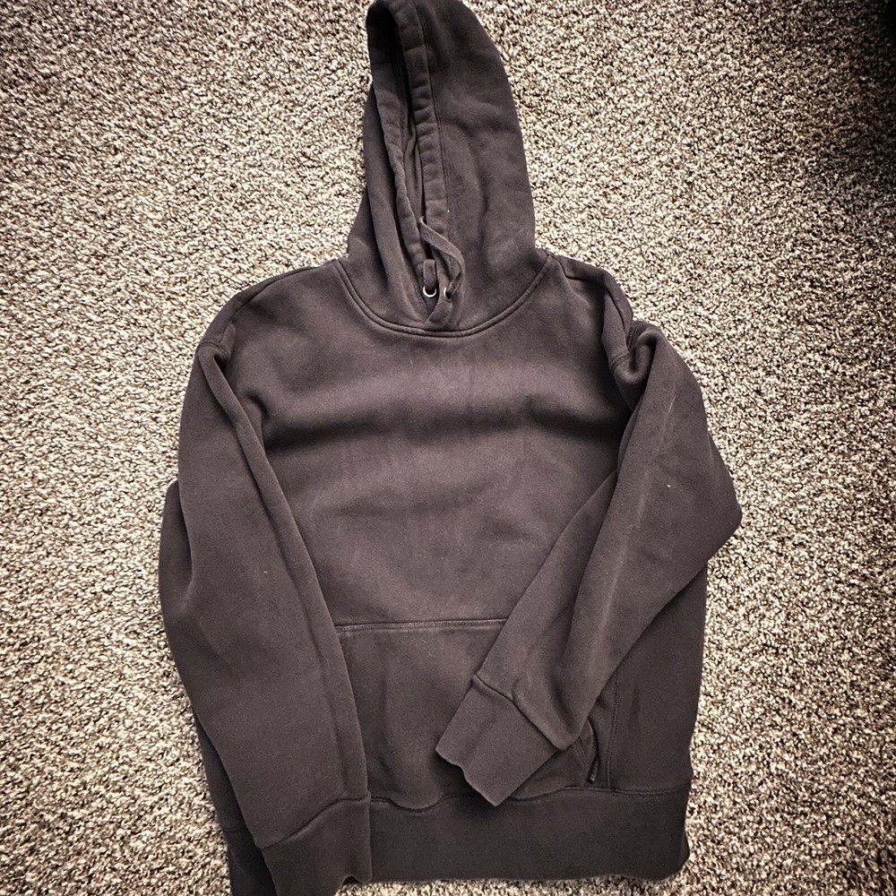 Hollister Men’s Gray Sweatshirt Hoodie, Pocket, Pullover Size M