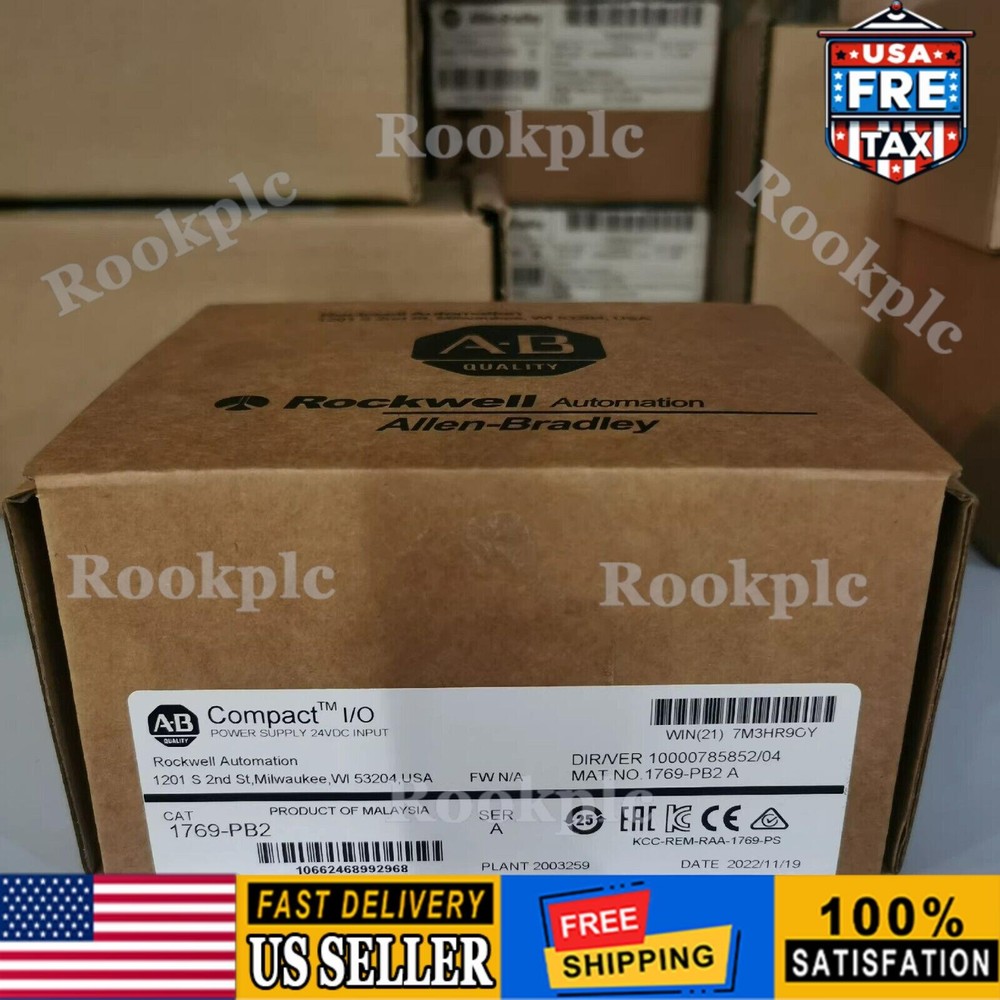 NEW Allen Bradley 1769-PB2 SER A CompactLogix DC 2A/0.8A Power Supply 1769PB2