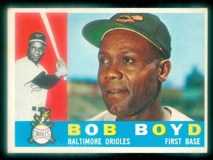 1960 Topps #207 Bob Boyd NM Vintage Baseball Card EXMT Condition