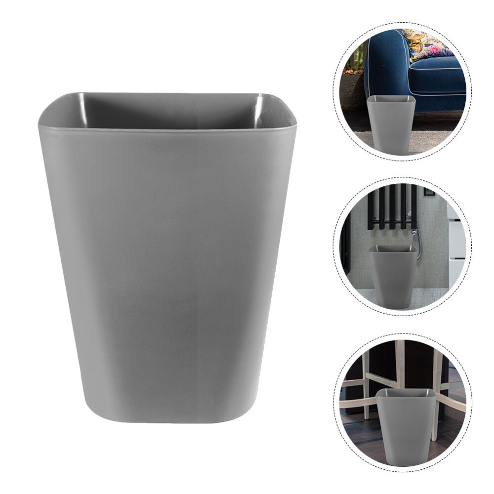 3 Pcs Outdoor Trash Can Wicker Waste Bin Small Garbage Cans