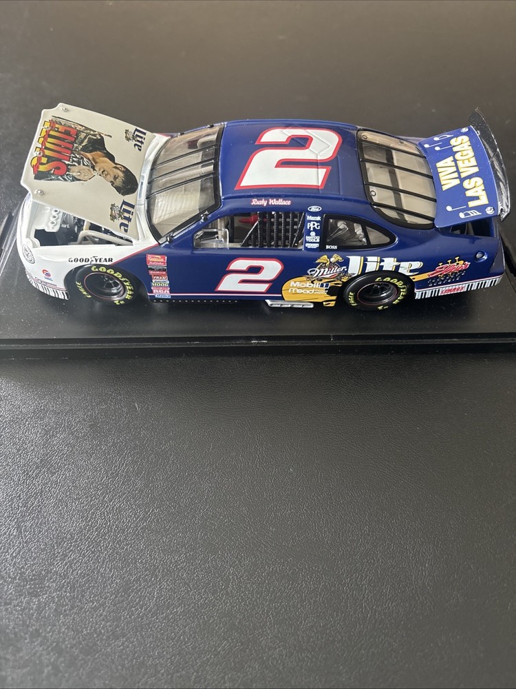 Vintage Rusty Wallace #2 Elvis Presley / Miller Lite 1998 Ford Taurus 1:24 Scale