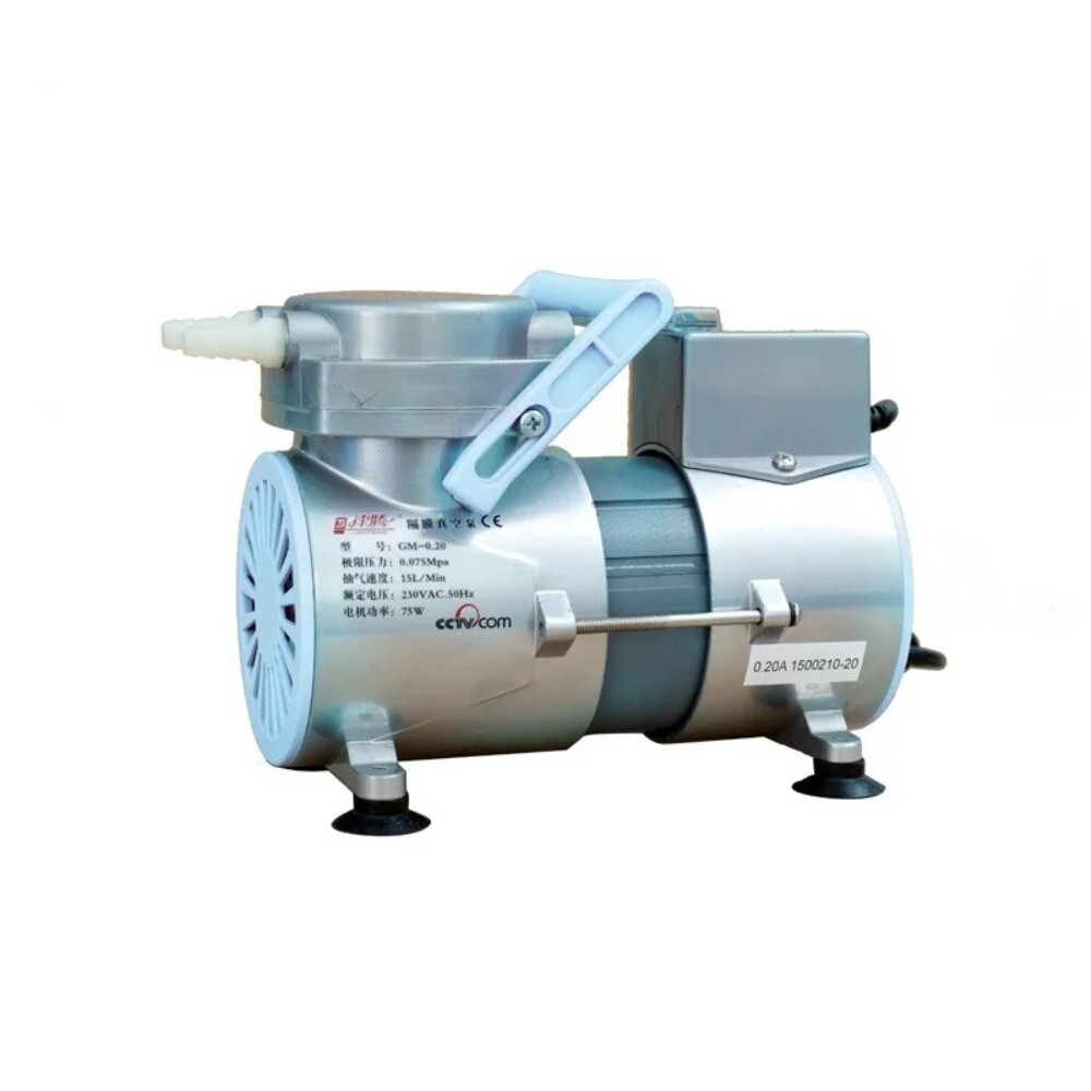 GM-0.20 Oil-free Suction Diaphragm Vacuum Pump 12L/m Pressure Adjustable