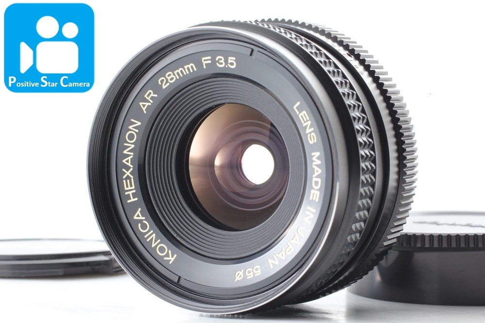 🎦VIDEO👀[N MINT] Konica Hexanon AR 28mm F/3.5 Wide Angle Lens From JAPAN