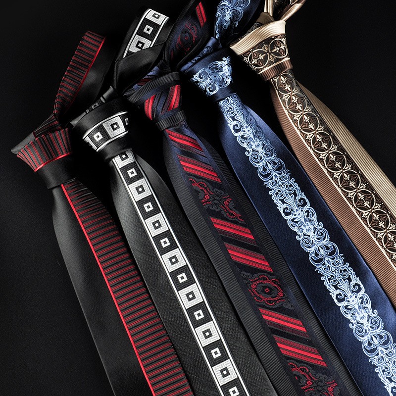 Quality Classic Slim Exclusive Men's Necktie Satin Tie Party Prom with Gift Box