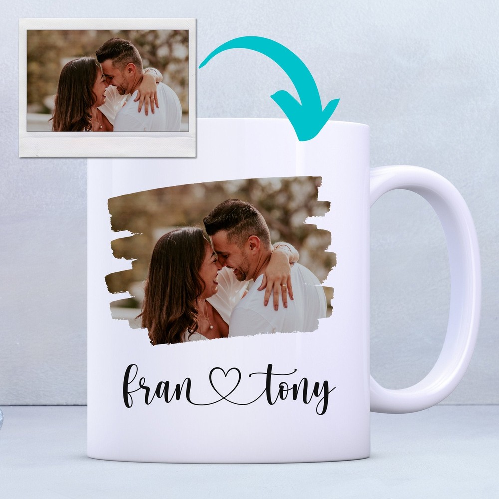 Personalised Couple Mug Couple Valentines Day Coffee Mug Couple Photo Mug Lgbt