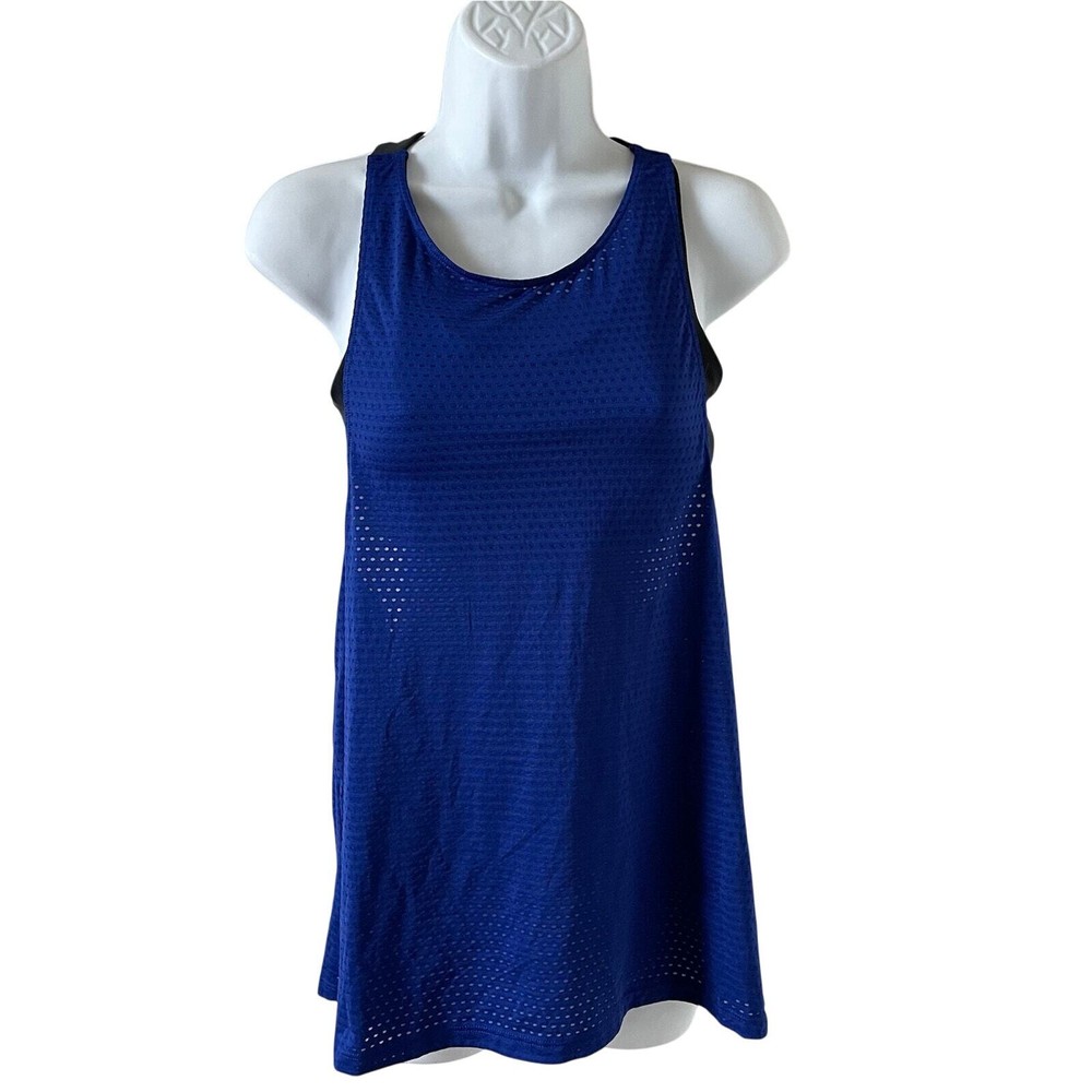 Royal Blue ATHLETA Sculptek Support Tank for Women Size S