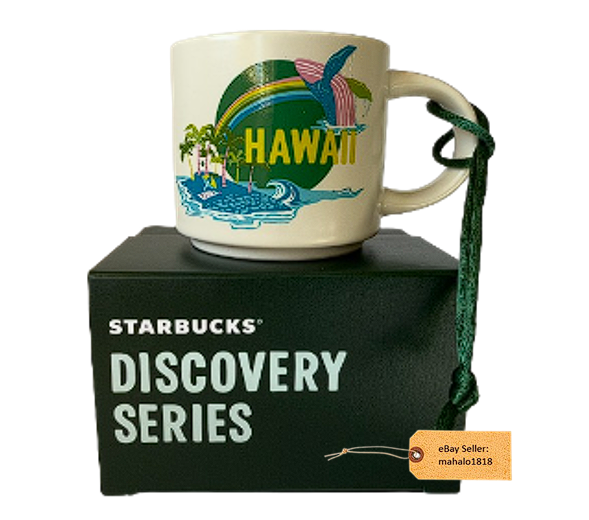 New 2024 Starbucks Hawaii Discovery Series Ornament 2oz