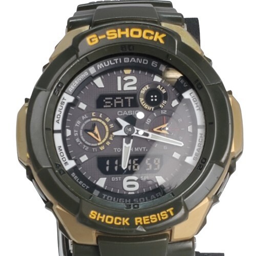 Used Casio G-Shock Watch GW-3500G Ana-Digi Digi Ana Tough Solar Radio