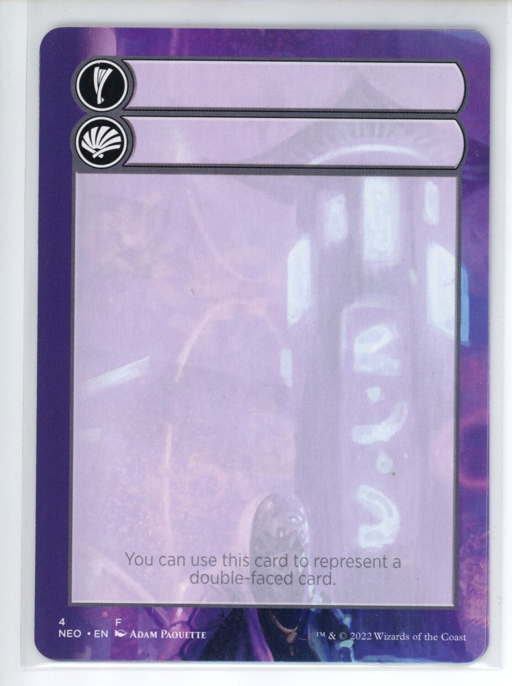 HELPER CARD - 4/9 Neon Dynasty #4 NEO(NM+)(MTG)