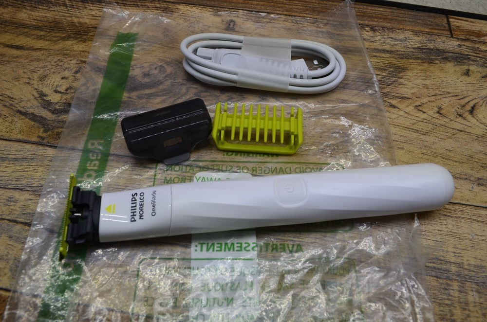 Philips Norelco OneBlade Intimate, Designed for Pubic Grooming, Trim & Shave wit