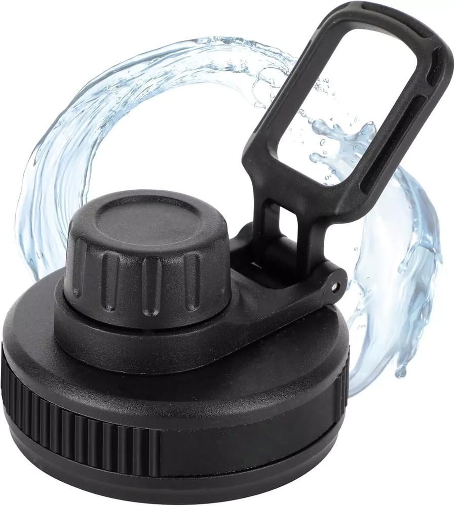 Hydro Flask Wide Mouth Spout Lid for 12-40OZ Water Bottles, Chug Cap Replacement