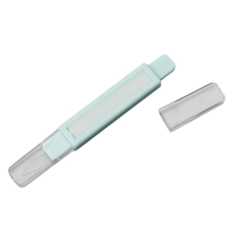 Double Headed Needle Threader Pen with Lid for Easy Sewing-image