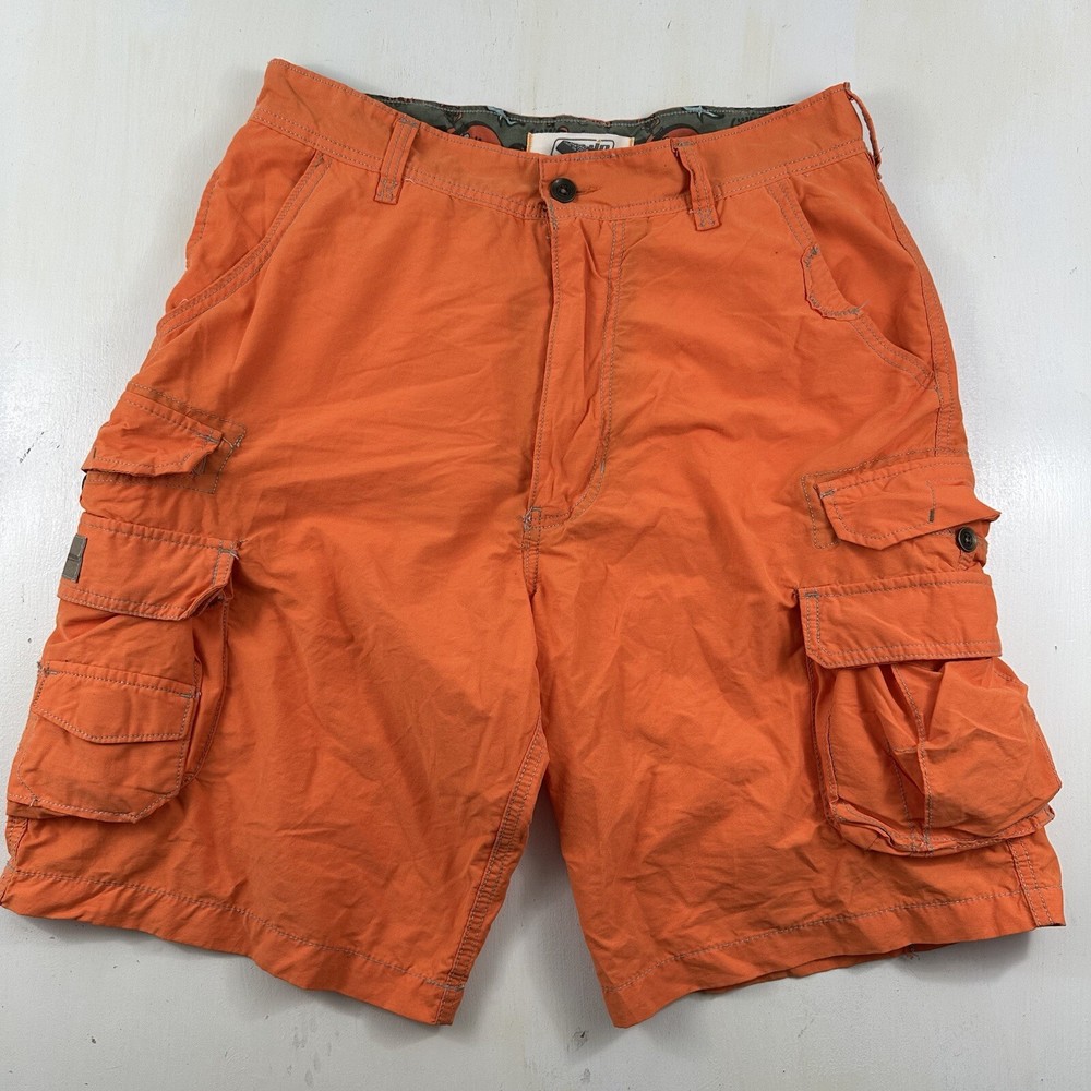 Urban Pipeline Men's 33x10 Cargo Shorts Hiking Skater Nylon Cotton Blend