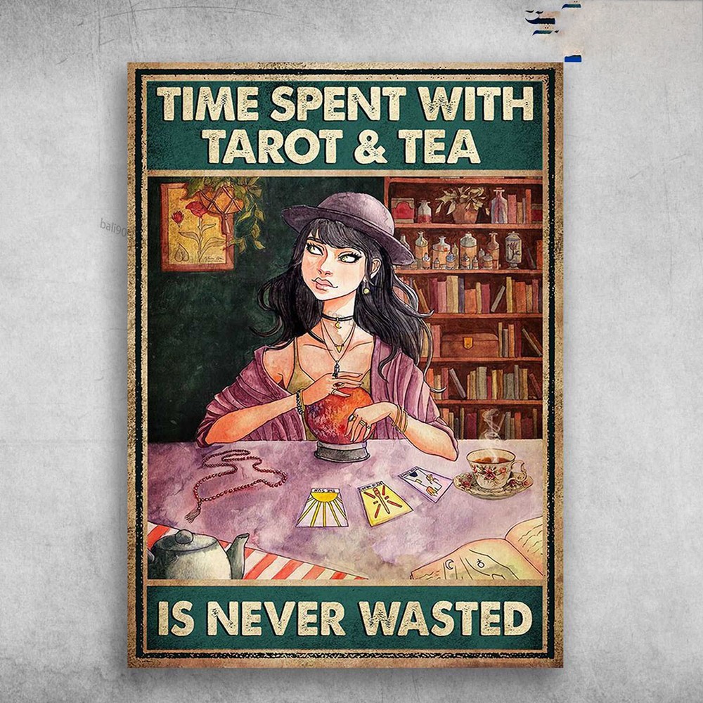 Tarot Lover Reading - Time Spent With Tarot And Tea Is Never Wasted