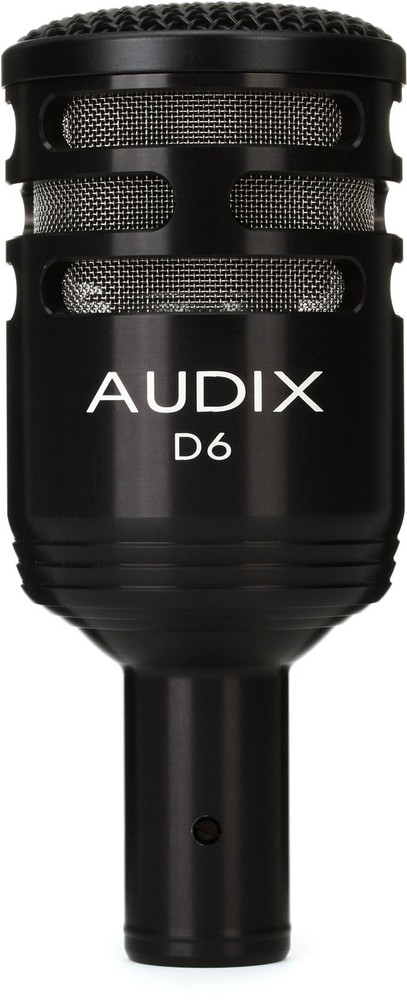 Audix D6 Cardioid Dynamic Kick Drum Microphone (5-pack) Bundle