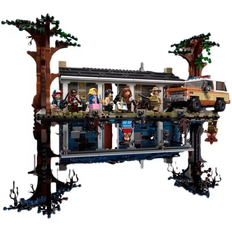 NEW Stranger Things The Upside Down 2,287 Pieces Building Toy Blocks Set