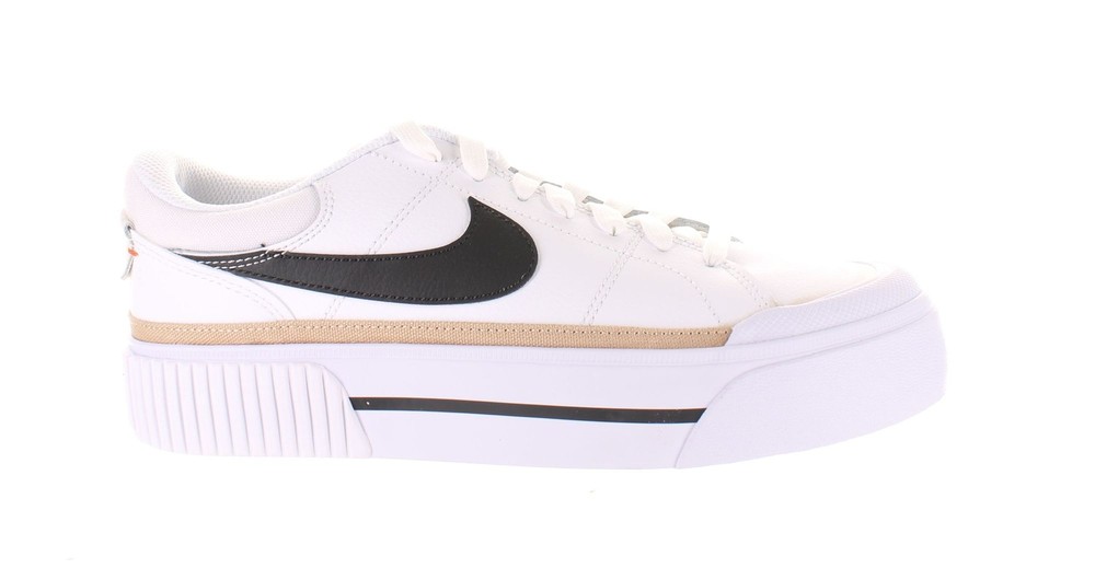 Nike Womens Court Legacy Lift White Fashion Sneaker Size 8.5 (7766803)