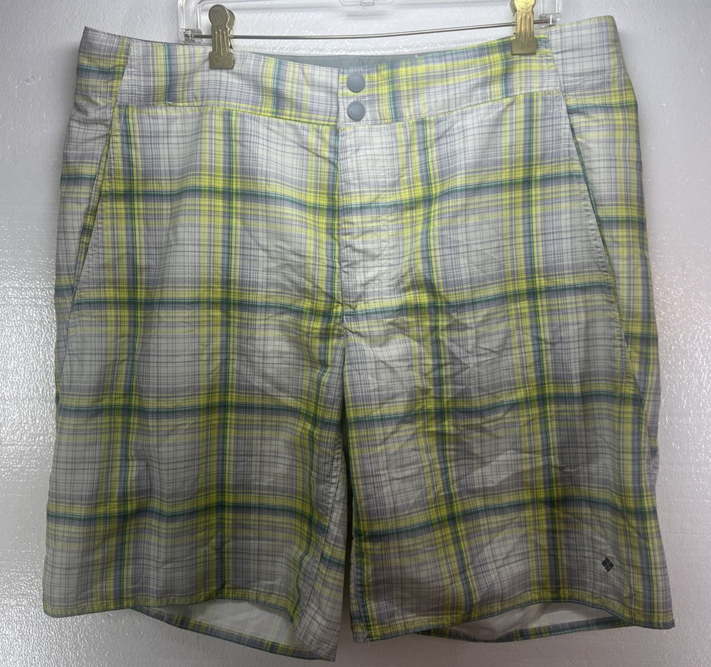 Columbia Board Shorts Men's Size 40 x 11 Omni-Shade Hybrid Swim Trunks NWOT