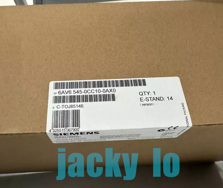 New SIEMENS 6AV6545-0CC10-0AX0 6AV6 545-0CC10-0AX0 Touch Panel